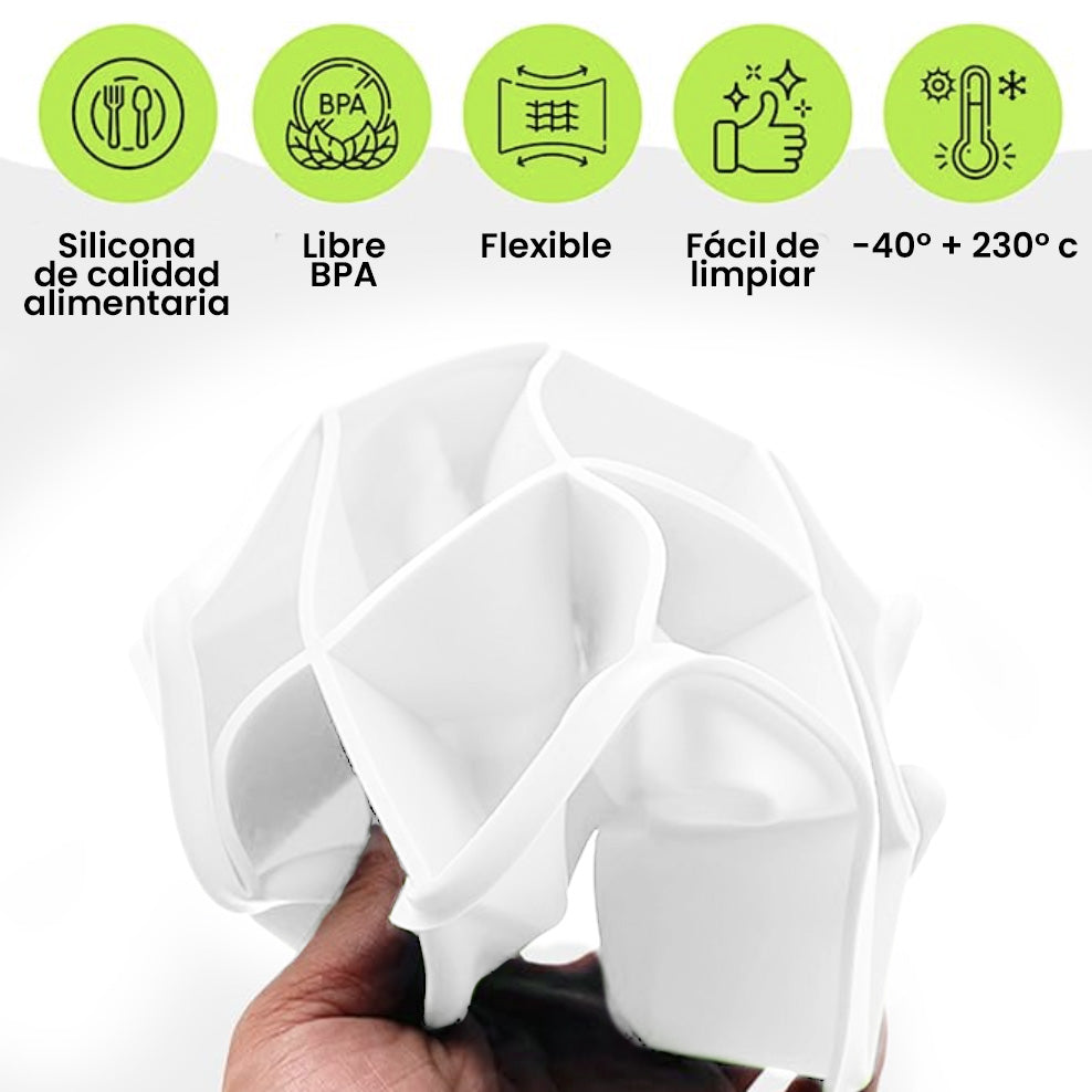 Silicone cooler XXL cubes – Transparent