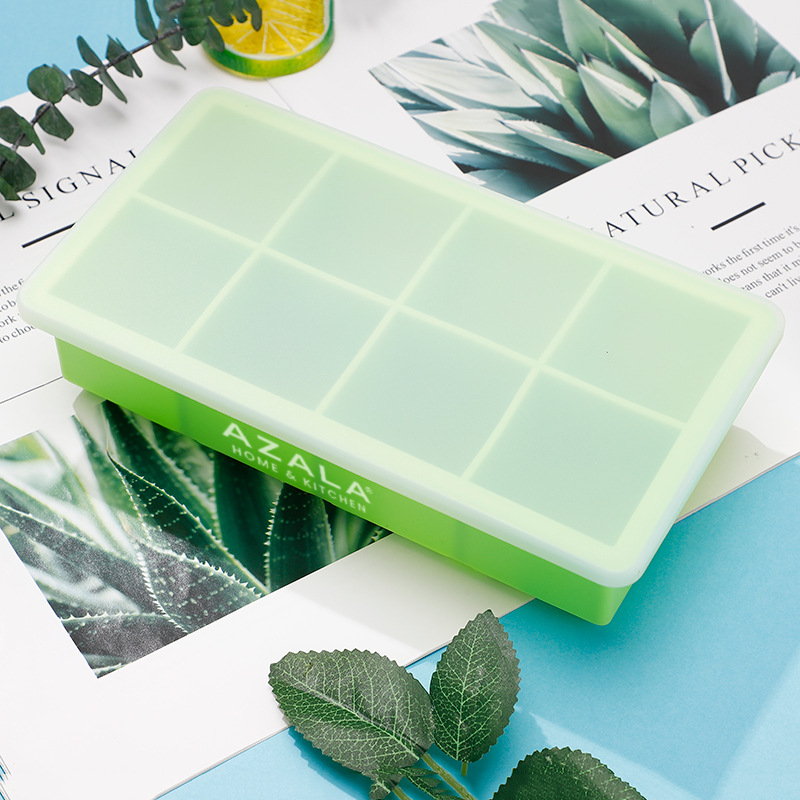 Cubitera de silicona cubos XXL – Verde