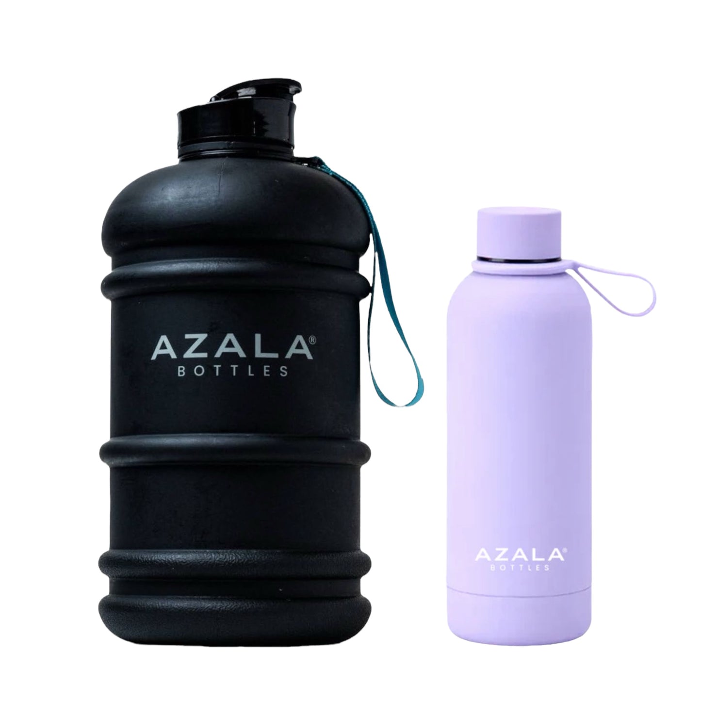 Azala®️BOTTLES Botella de Agua 2L + 500ml